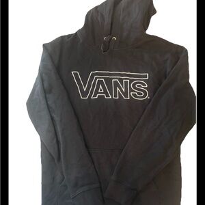 Vans Black Hoodie for Men medium